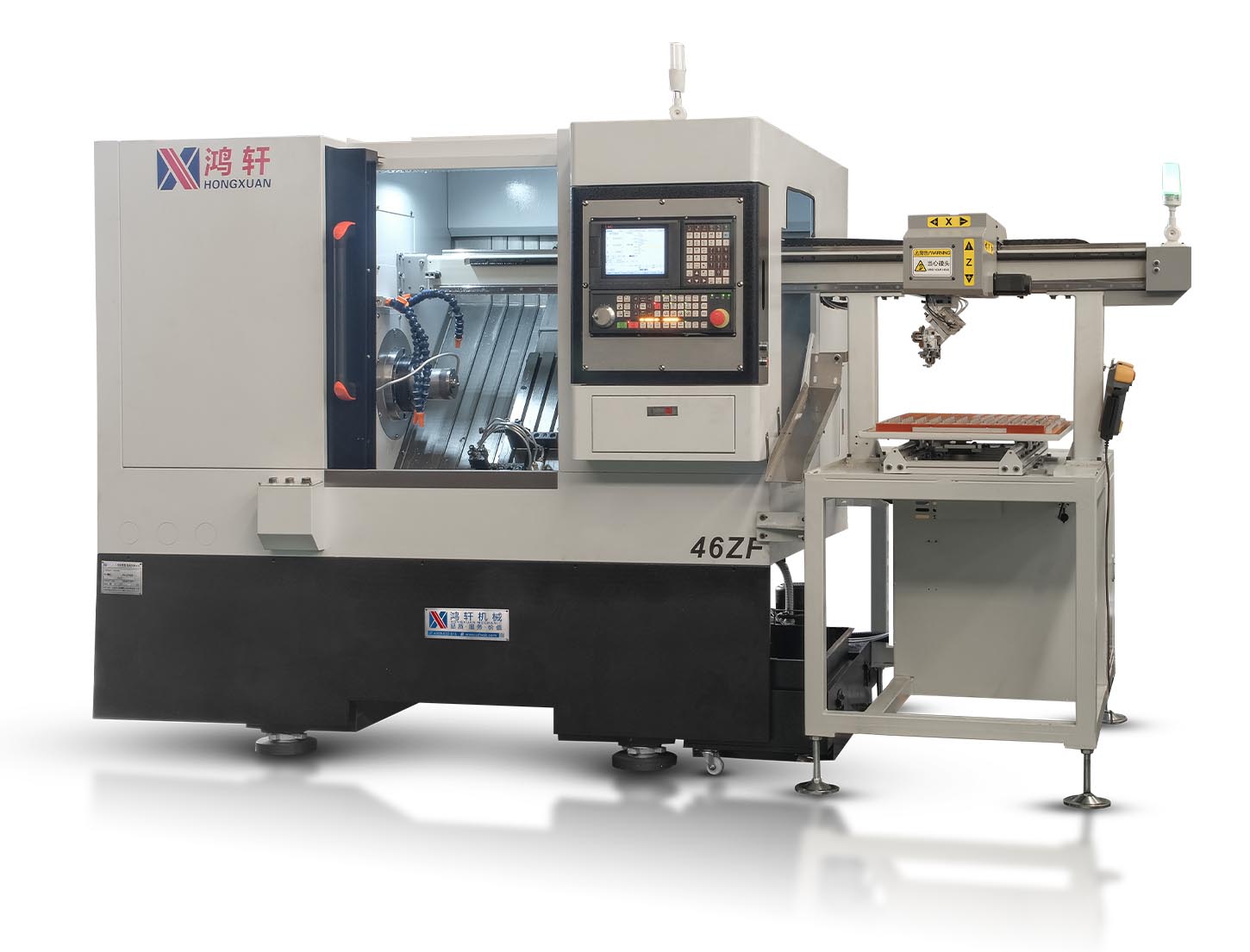 46數(shù)控排刀機(jī)一體式自動化